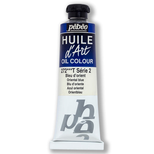 Pebeo Huile Dart Oriental Blue 37 ml Yağlı Boya - Sanatçı ve Profesyonel Resim Boyası