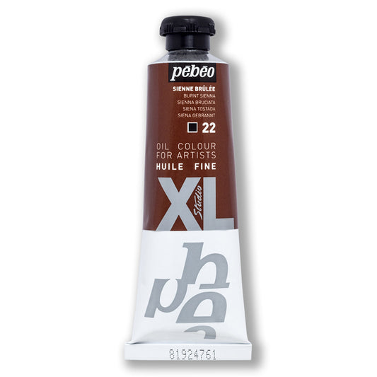 Pebeo Huile Fine Burnt Sienna 37 ml Yağlı Boya - Profesyonel Sanat ve Resim Boyası