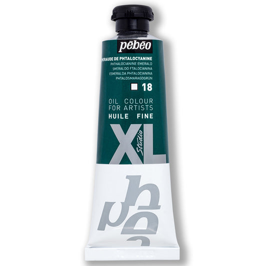 Pebeo Huile Fine Phthalocyanine Emerald 37 ml Yağlı Boya - Sanatsal Resim ve Hobi Boyası