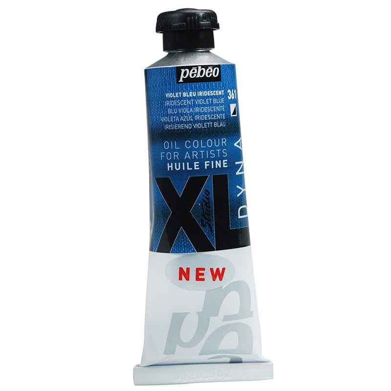Pebeo Huile Fine Xl İridesan Menekşe Mavi 37 ml Yağlı Boya - Sanatsal Resim ve Tuval Boyası