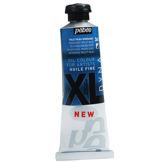 Pebeo Huile Fine Xl İridesan Menekşe Mavi 37 ml Yağlı Boya - Sanatsal Resim ve Tuval Boyası