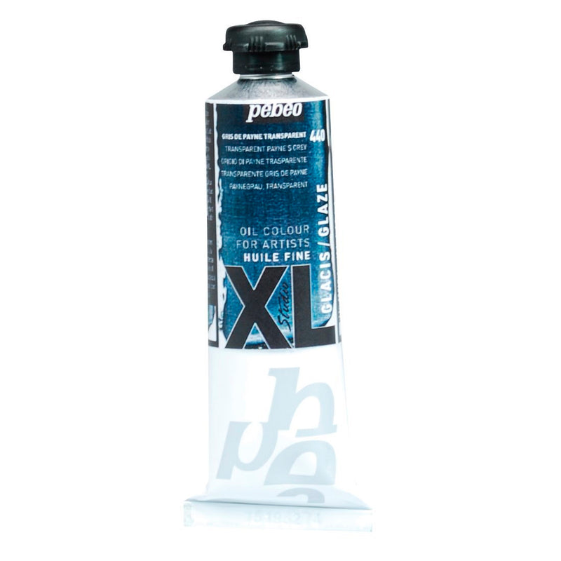 Pebeo Huile Fine XL Glaze Grey 37 ml Yağlı Boya - Sanatçı ve Hobi Resim Boyası