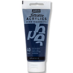 Pebeo Studio Payne's Grey 100 ml Akrilik Boya - Sanatsal Resim ve Hobi Boyası