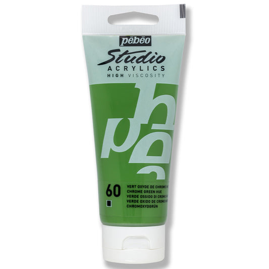 Pebeo Studio Krom Yeşil 100 ml Akrilik Boya - Sanatsal Resim ve Tuval Boyası