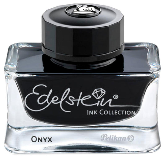 Pelikan Edelstein Onyx Siyah 50 ml Mürekkep - Dolma Kalem ve Yazım İçin