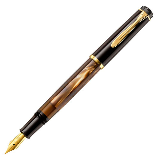 Pelikan Klasik Seri Marble Kahverengi Dolma Kalem - İmza, Hediyelik ve Koleksiyonluk