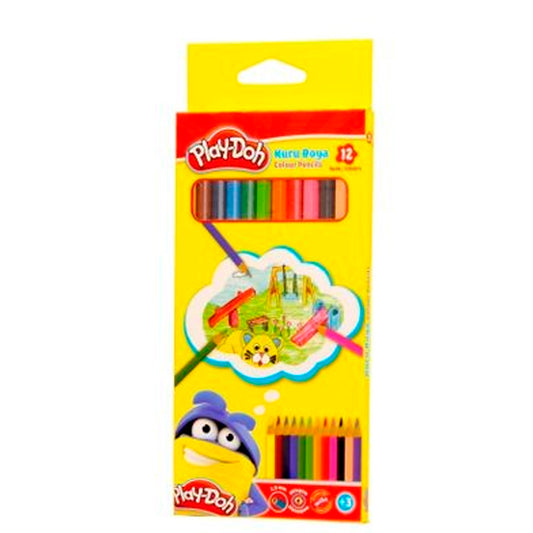 Play-Doh 12'li Tam Boy Kuru Boya PLAY-KU001
