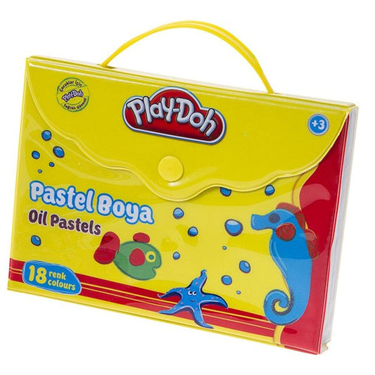Play-Doh 18'li Pastel Boya Çantalı PA006
