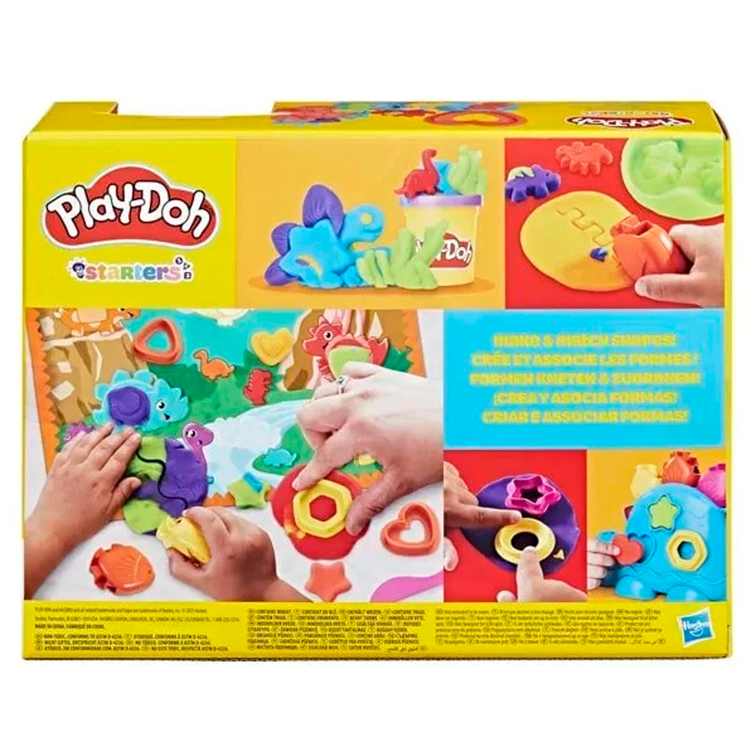 Playdoh Shapen And Colors Dino G0491