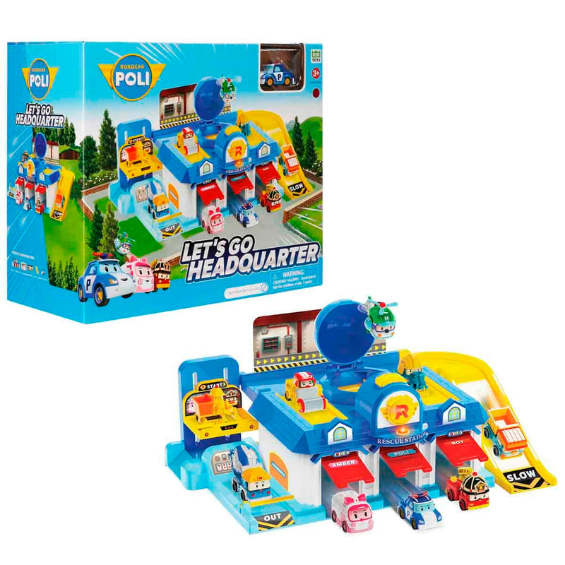 Poli Car Let'S Go Ana Merkez Ve Oy.Set+Poli Mrt664