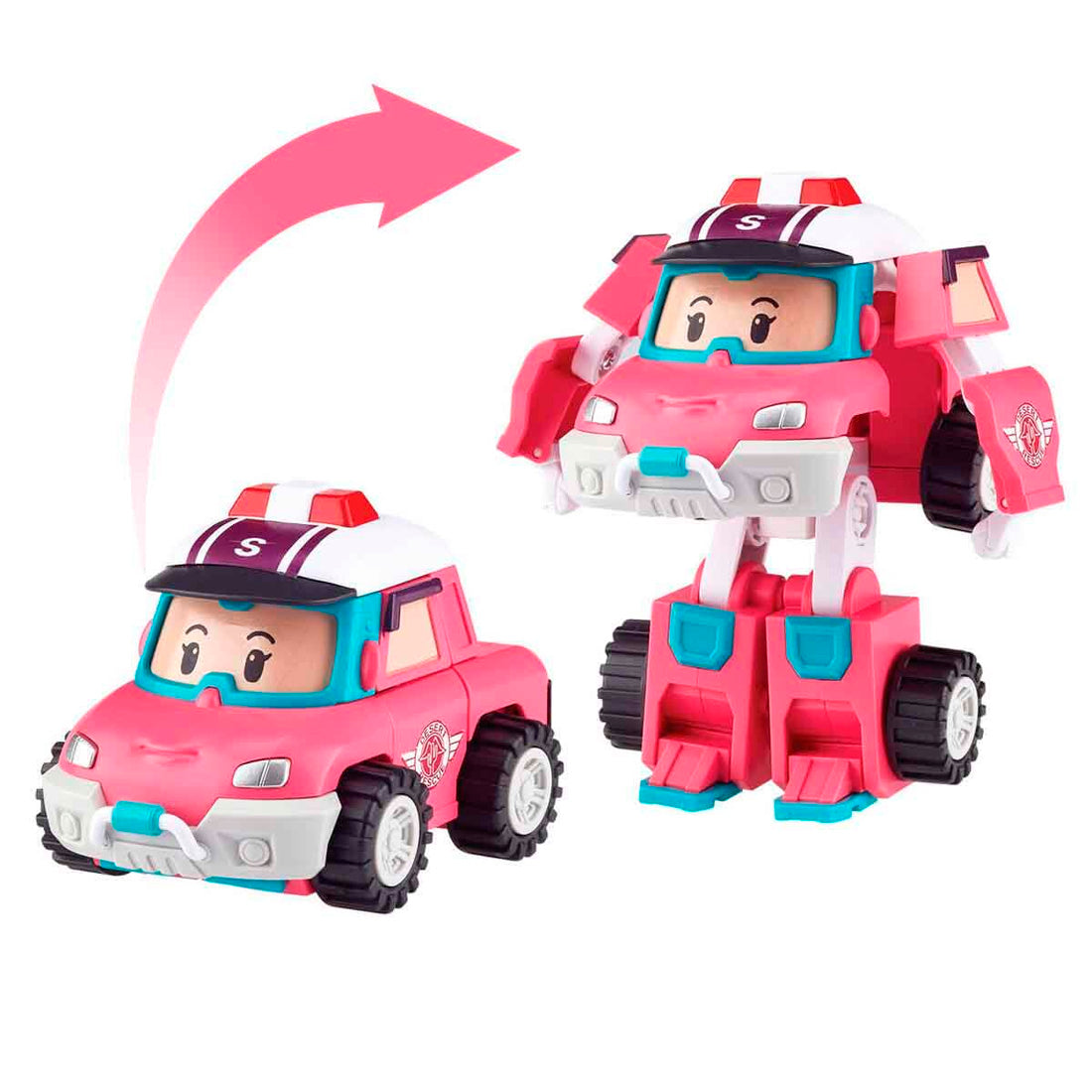 Poli Car Transforming Robot Sandy-24 Mrt0657