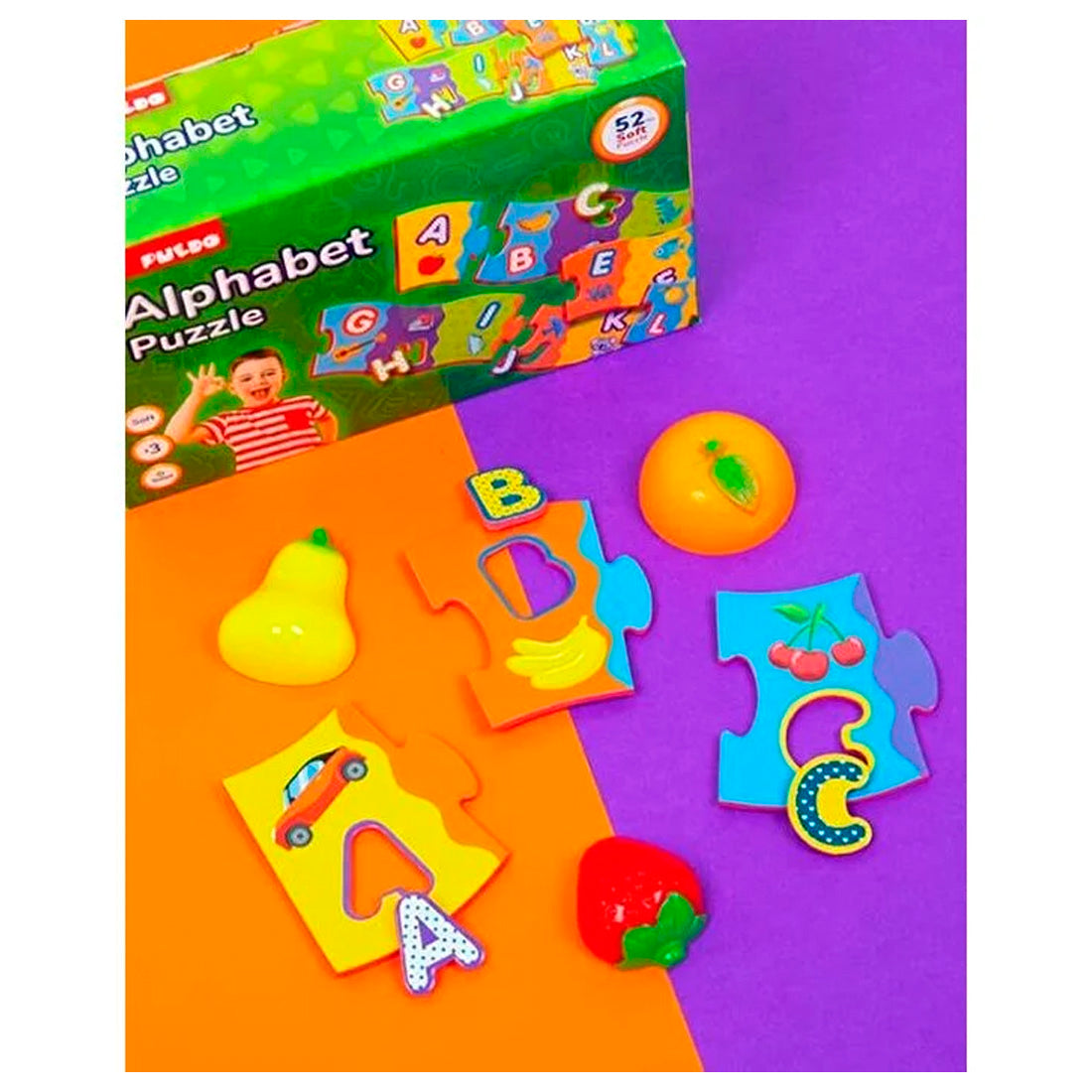 Puedo Alfabe Çocuk Puzzle Yapbozu