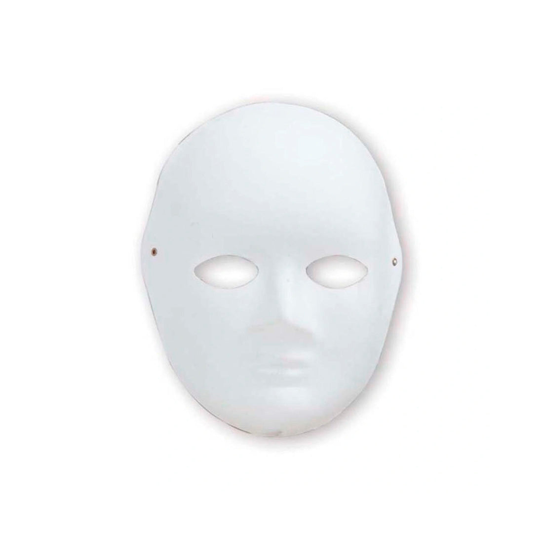 Puti İnsan Silüetli Karton Maske 5176
