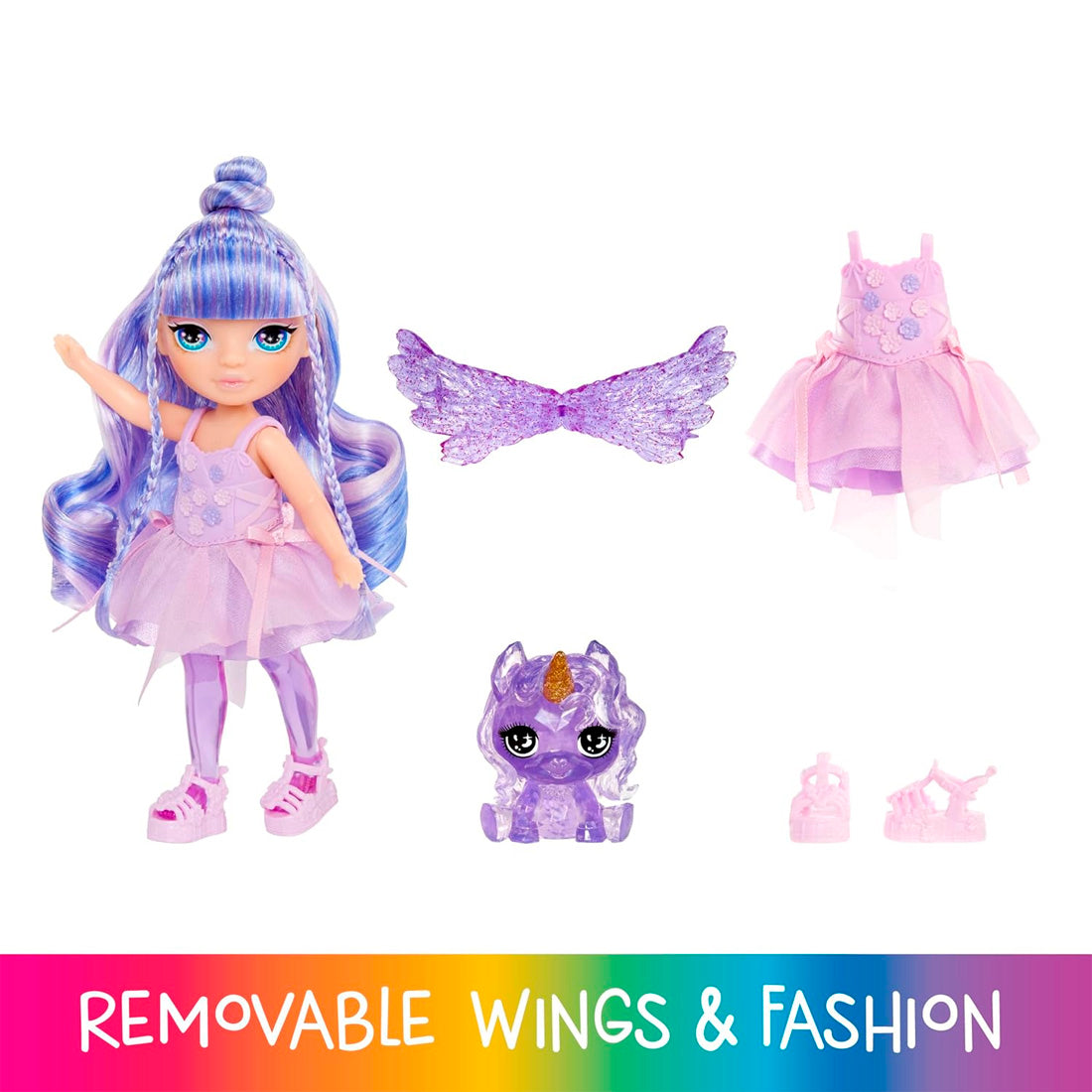 Rainbow Gökkuşağı Perisi Bebekleri Amethyst Willow Irh543435