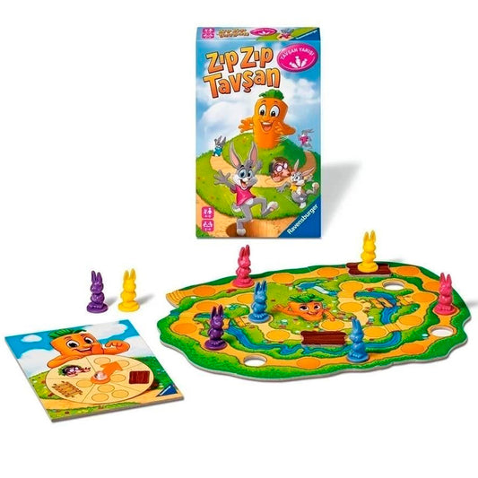 Ravensburger Seyahat Oyunu Zıp Zıp Tavşan 248810