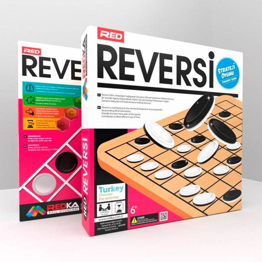 Redka Ahşap Reversi Strateji Oyunu 5128