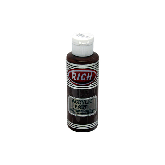 Rich Master Acrylic Kahverengi 120 cc Akrilik Boya - Sanatsal Resim ve Hobi Boyası