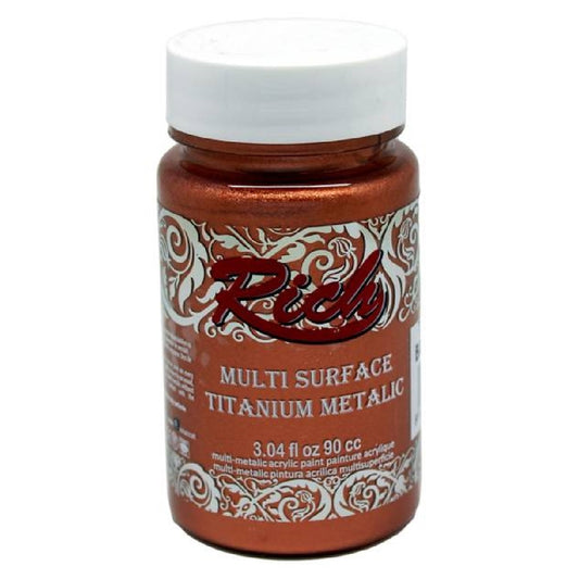 Rich Multi Tıtanıum Metalik Bakır Akrilik Boya 090 Cc - Sanatsal Hobi ve Resim Boyası