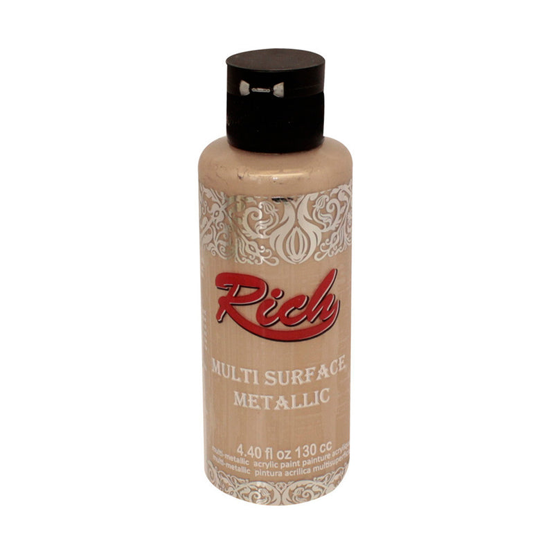 Rich Şampanya 120 Cc Multi Surface Metalik Boya - Sanatsal Hobi ve Dekorasyon Boyası