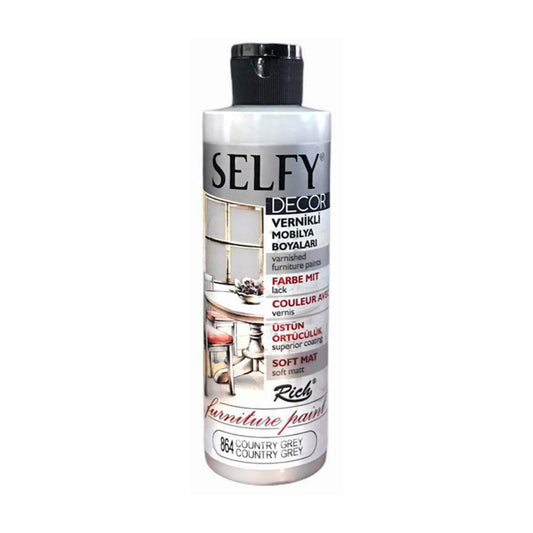 Rich Selfy Decor 240 cc Country Vernikli Mobilya Boyaları - Akrilik Ahşap ve Hobi Boyası