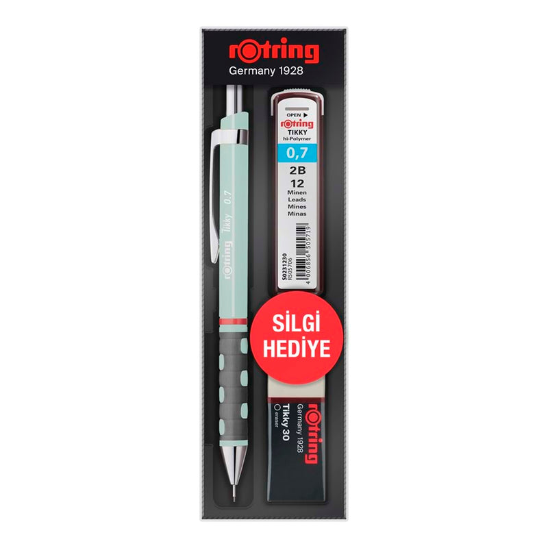Rotring Tikky 0.7 Mm. Opal Mavisi Versatil Okul Seti 221383