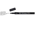 Sakura Pen Touch 1.0 mm Siyah Fine Marker Kalem - Hediyelik, Sanatsal Çizim ve Ofis Kalemi
