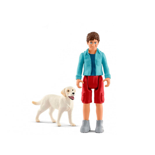 Schleich Labrador ile Yürüyüş 42478