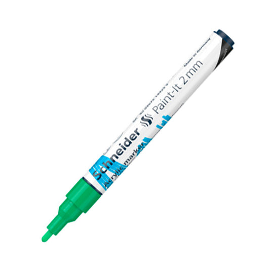Schneider Paint-İt 2 mm Koyu Yeşil Marker Kalem - Sanatsal Çizim ve Tasarım Kalemi