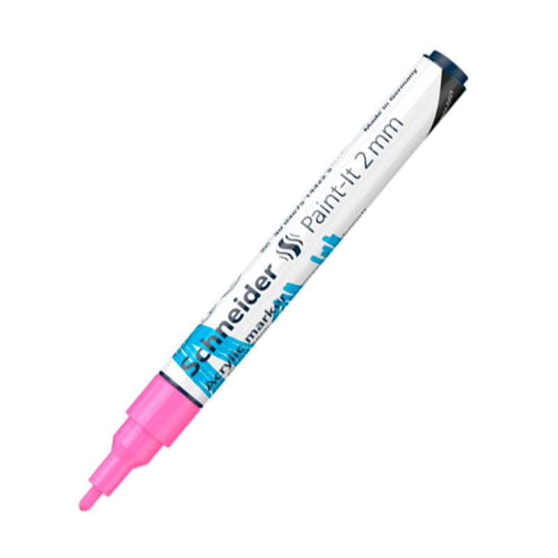 Schneider Paint-İt 2 mm Pembe Marker Kalem - Sanatsal Çizim, Boyama ve Hobi Markerı