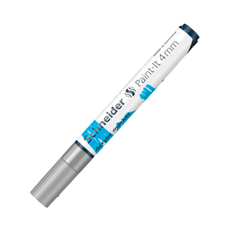 Schneider Paint-İt 4 mm Gri Marker Kalem - Sanat, Çizim ve Tasarım Markeri