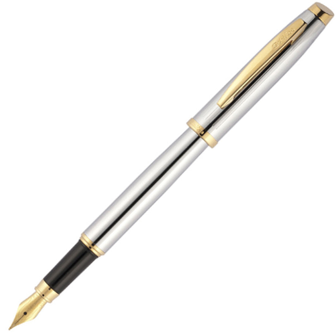 Scrikss 39 Gold Krom Dolma Kalem - Hediyelik İmza ve Ofis Kalemi