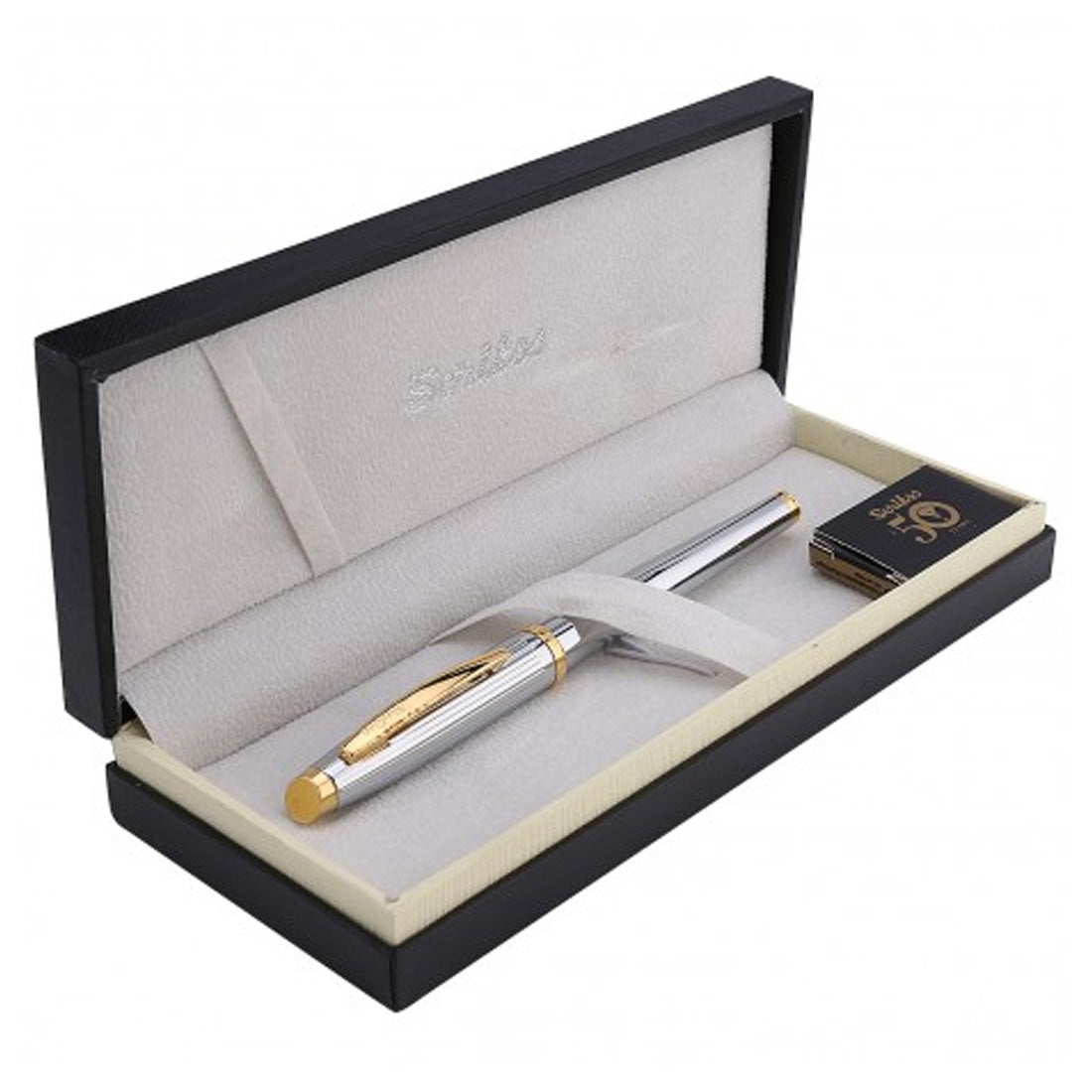 Scrikss 39 Gold Krom Dolma Kalem - Hediyelik İmza ve Ofis Kalemi