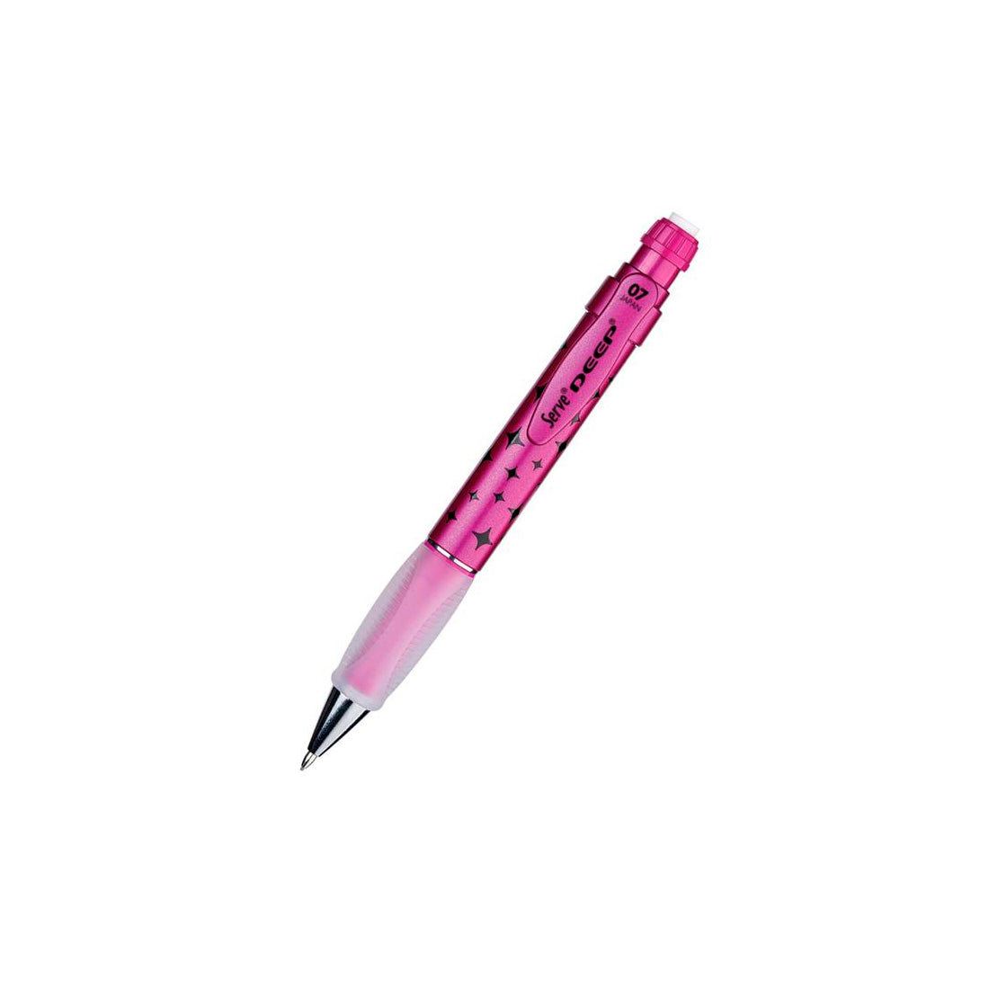 Serve 0.7 Desenli Metalik Pembe Deep Versatil Kalem DMPMB