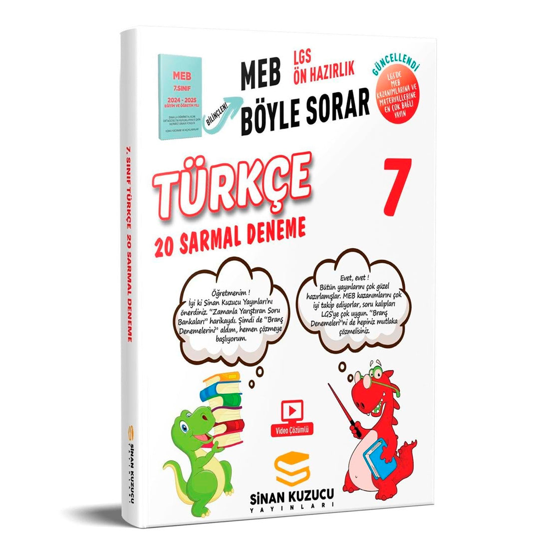 Sinan Kuzucu Yayınları 7. Sınıf Türkçe 20 Sarmal Deneme