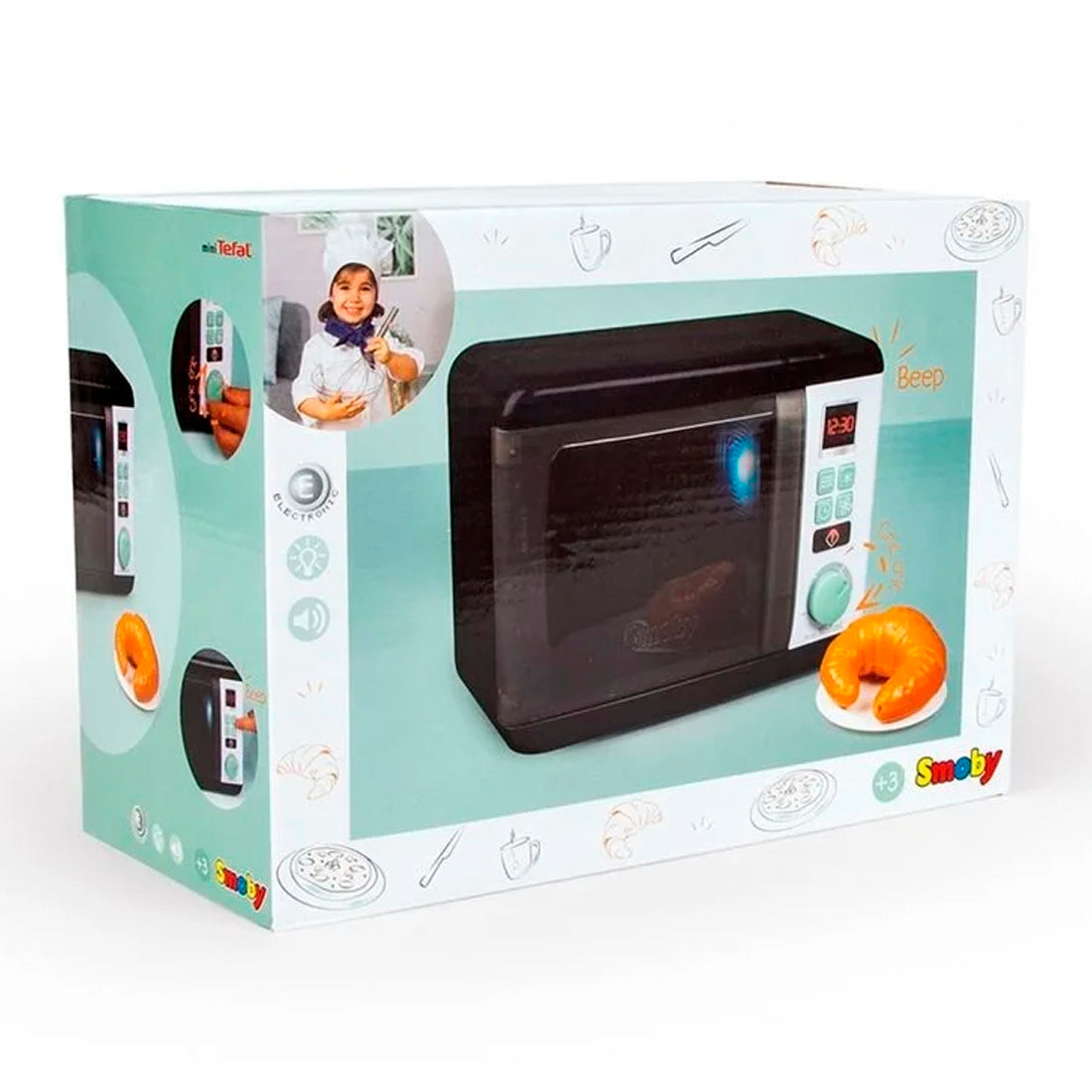 Smoby Tefal Elec Micro Wave Smb- 7600310598