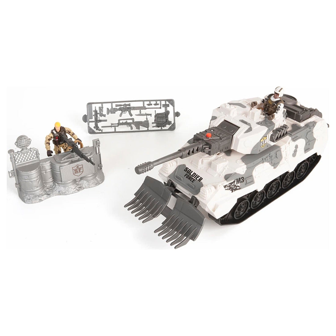 Soldier Force Desert Kar Tankı Asker Oyun Seti 45058