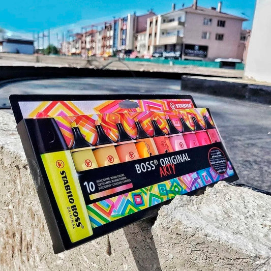 Stabilo 10'lu Boss Arty Sıcak Set