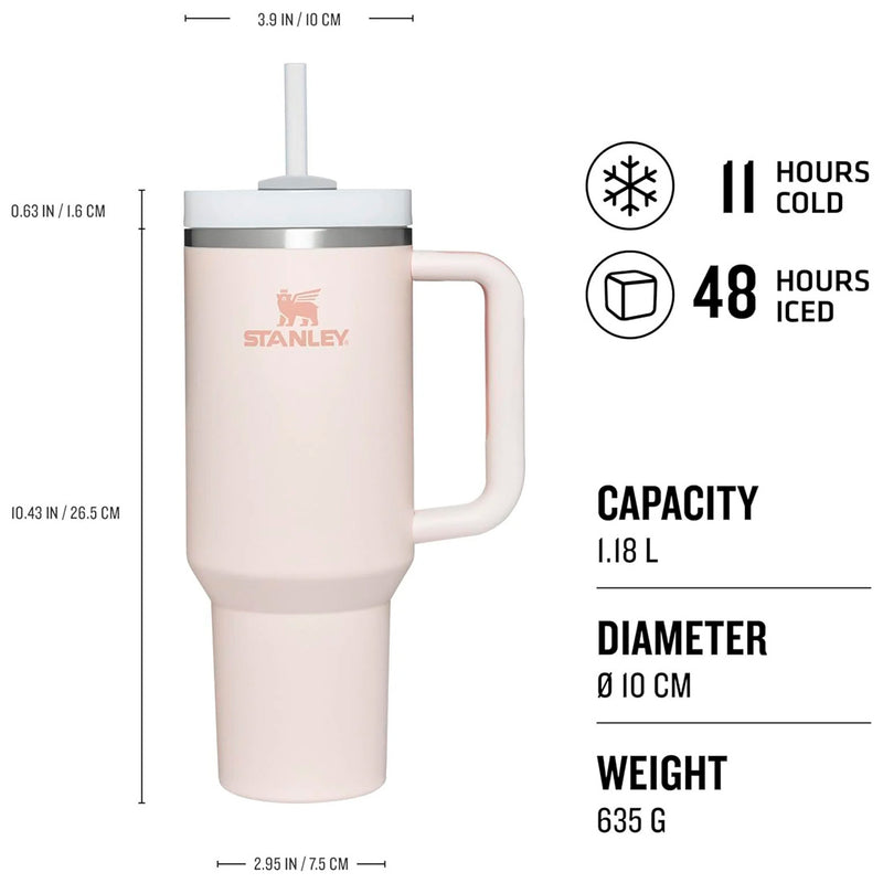 Stanley 40Oz Qnchr 2.0 Flwstate Tumb Rose Qrtz 2.0-Eu 10-13230-023