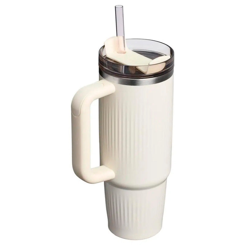 Stanley The Quencher H2.0 Fluted Tumbler 0.89L / 30oz Cream Gloss 10-13003-015