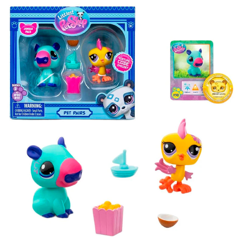 Sunman Pets Shop 2'li Minişler Jungle Pals 00585