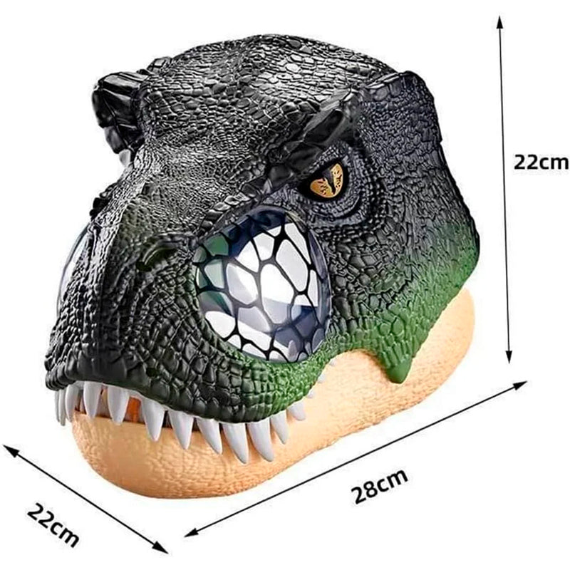 T-Rex Maskesi Işıklı Ve Sesli
