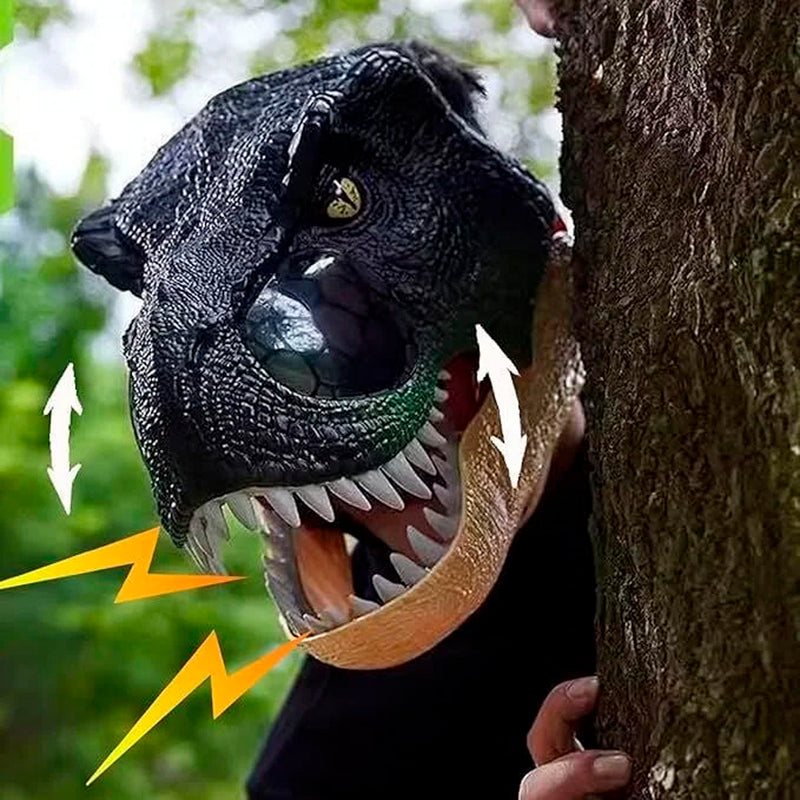 T-Rex Maskesi Işıklı Ve Sesli