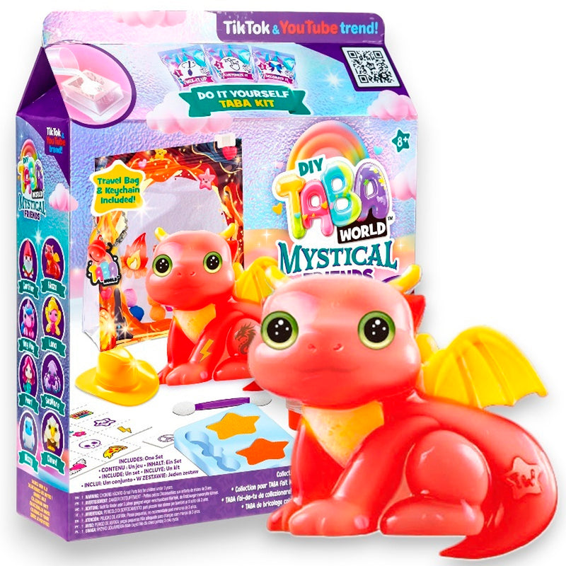 Taba World Dıy Mystical Friends Keychain Box Kit (Dragon) 4726