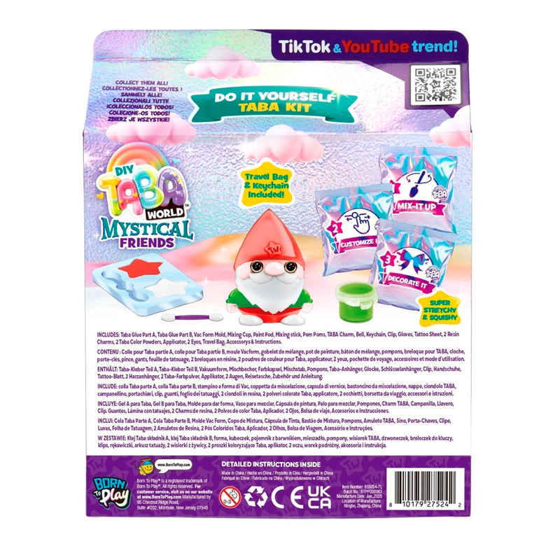Taba World Dıy Mystical Friends Keychain Box Kit (Gnome) 5242