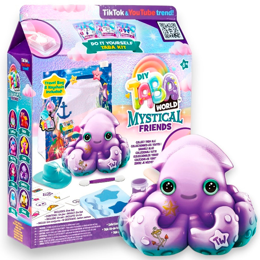 Taba World Dıy Mystical Friends Keychain Box Kit (Kraken) 5181