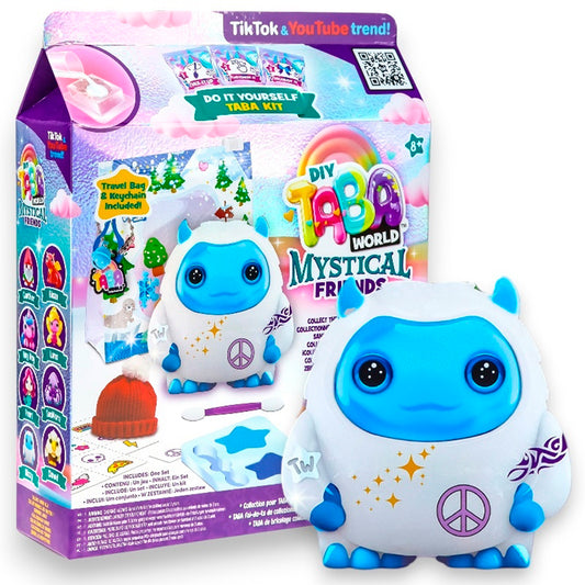Taba World Dıy Mystical Friends Keychain Box Kit (Yeti) 5211