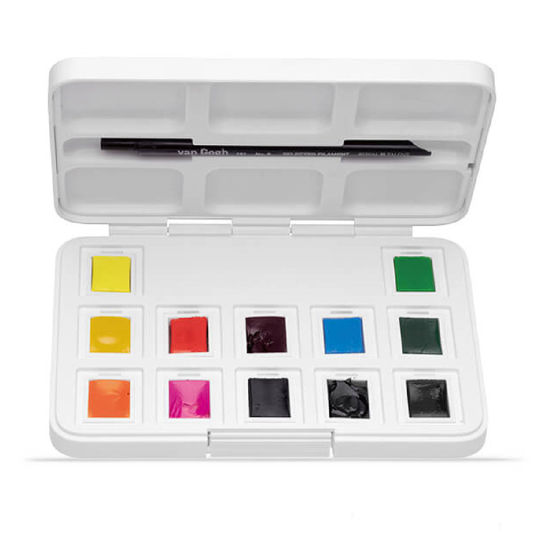 Talens Van Gogh Vibrant Suluboya Seti 12 Renk - Fırça Hediyeli - Sanatsal Hobi ve Resim Malzemeleri