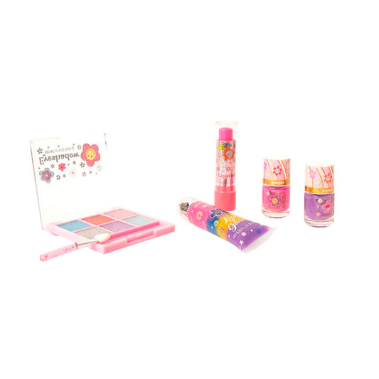 Taşınabilir Parıltılı Kozmetik Seti