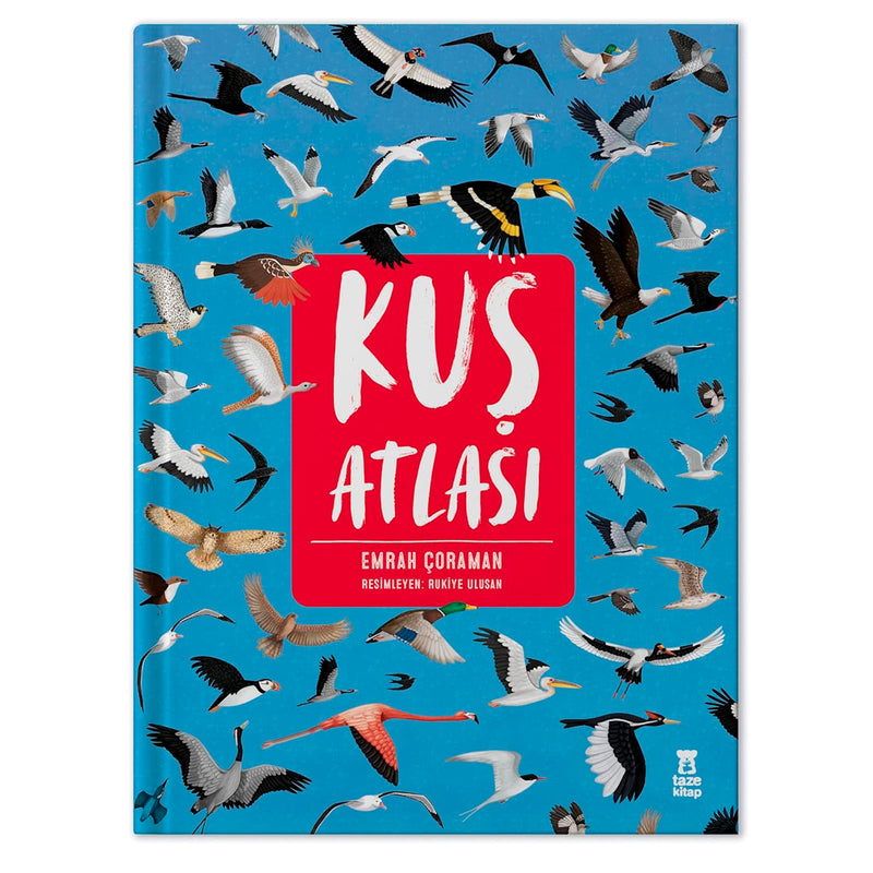Taze Kitap Yayınları Kuş Atlası (Ciltli)