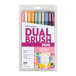 Tombow 10'lu AB-T Dual Brush Pen Fırça Kalem Seti - Sanatsal Çizim ve Kaligrafi Marker Kalemi